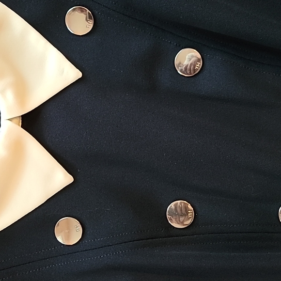 Tommy Hilfiger Sleeveless Military Dress with Collar - Picture 5 of 10